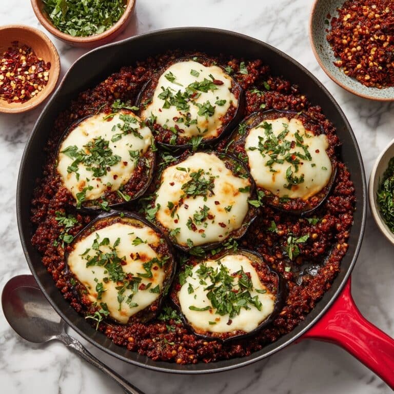 Skillet Eggplant Parmesan Recipe