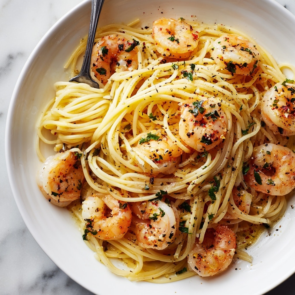 Shrimp Scampi with Pasta Recipe - Recipe Image
