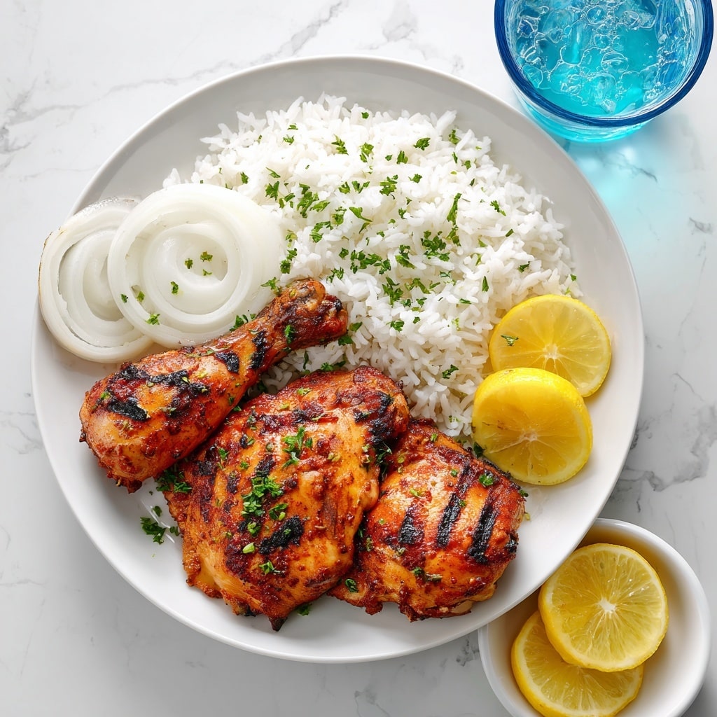 Tandoori Chicken Over Rice Recipe