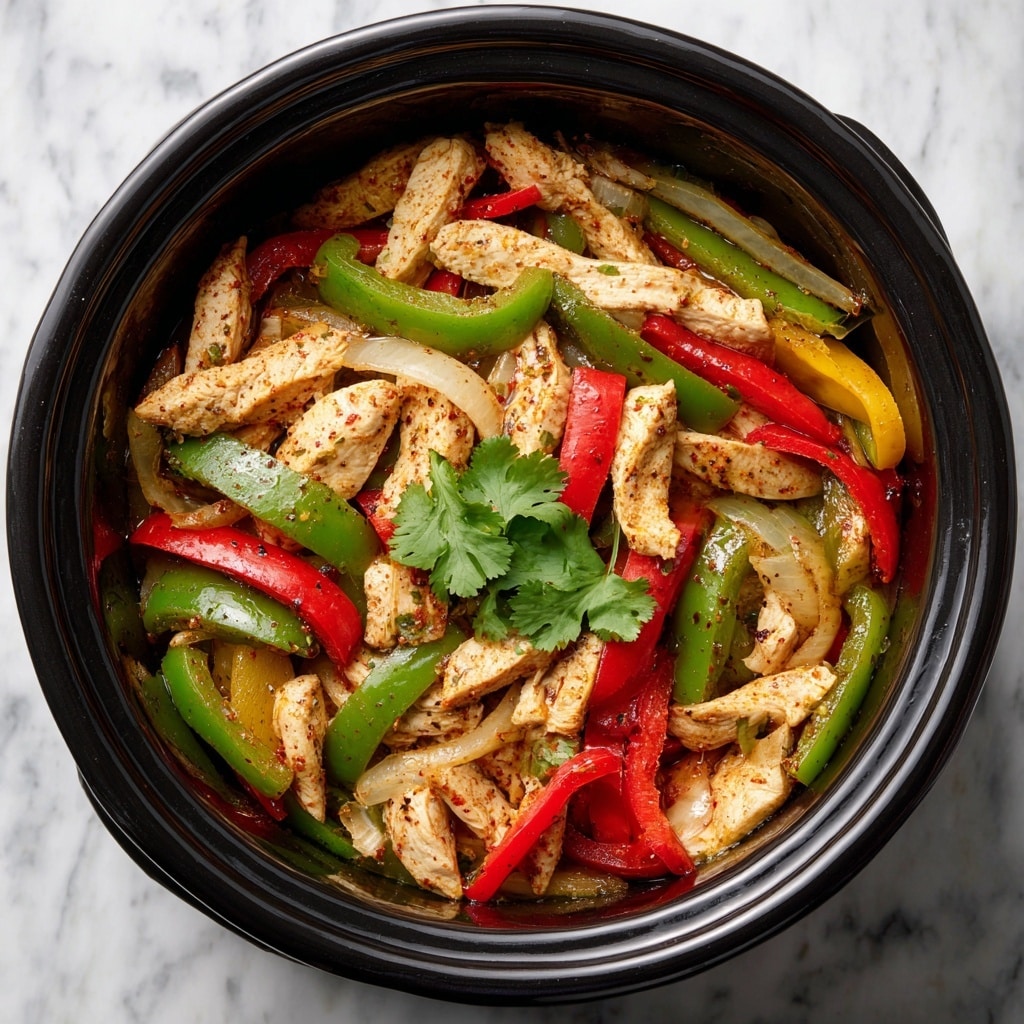 Crockpot Chicken Fajitas Recipe - Recipe Image