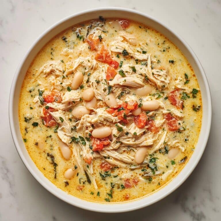 Queso Chicken Chili – Creamy & Cheesy Recipe