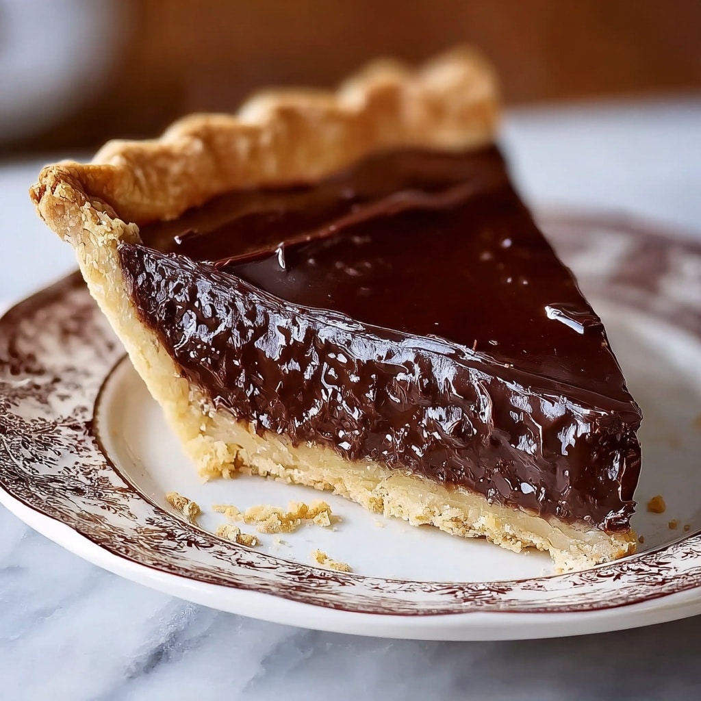 Hot Fudge Pie Recipe - Recipe Image