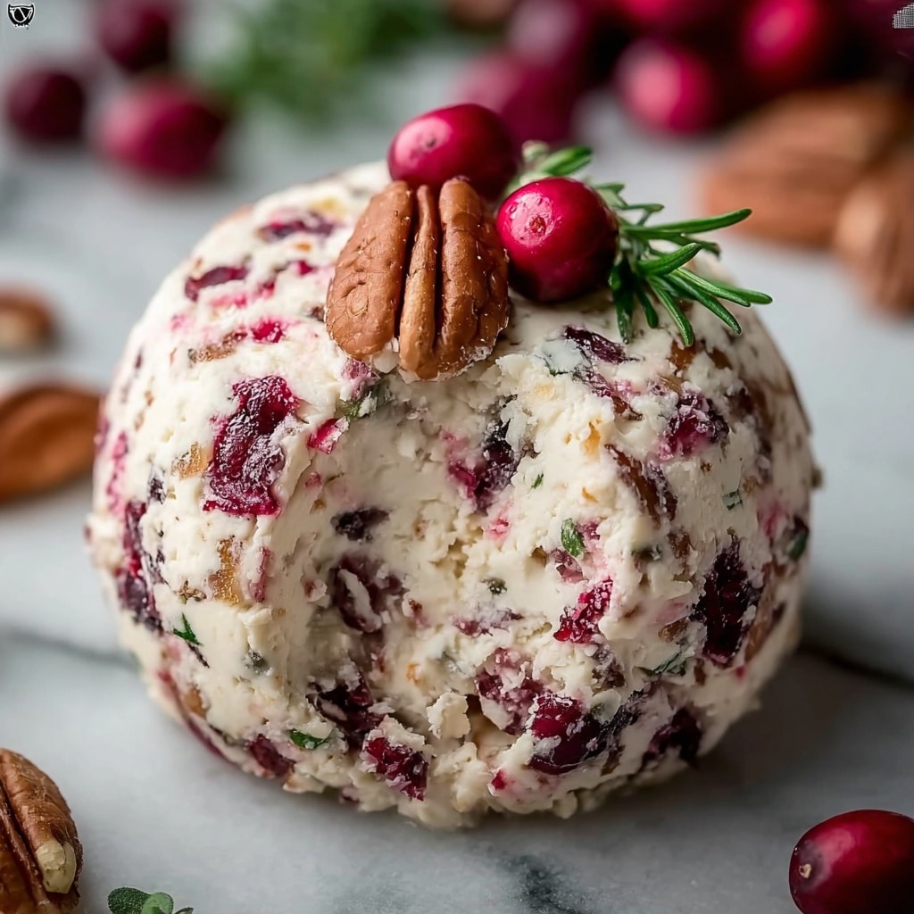 Cranberry Pecan Cheese Ball Recipe - Recipe Image