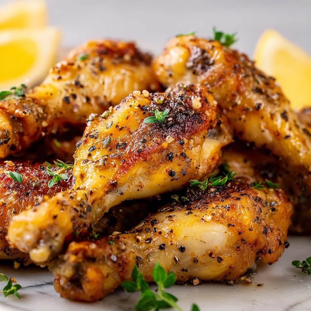 Lemon Pepper Wings Recipe - Recipe Image