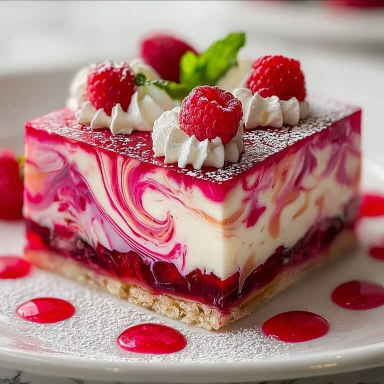 Raspberry Swirl Ice Cream Cake Recipe