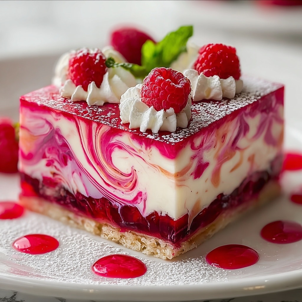 Raspberry Swirl Ice Cream Cake Recipe - Recipe Image