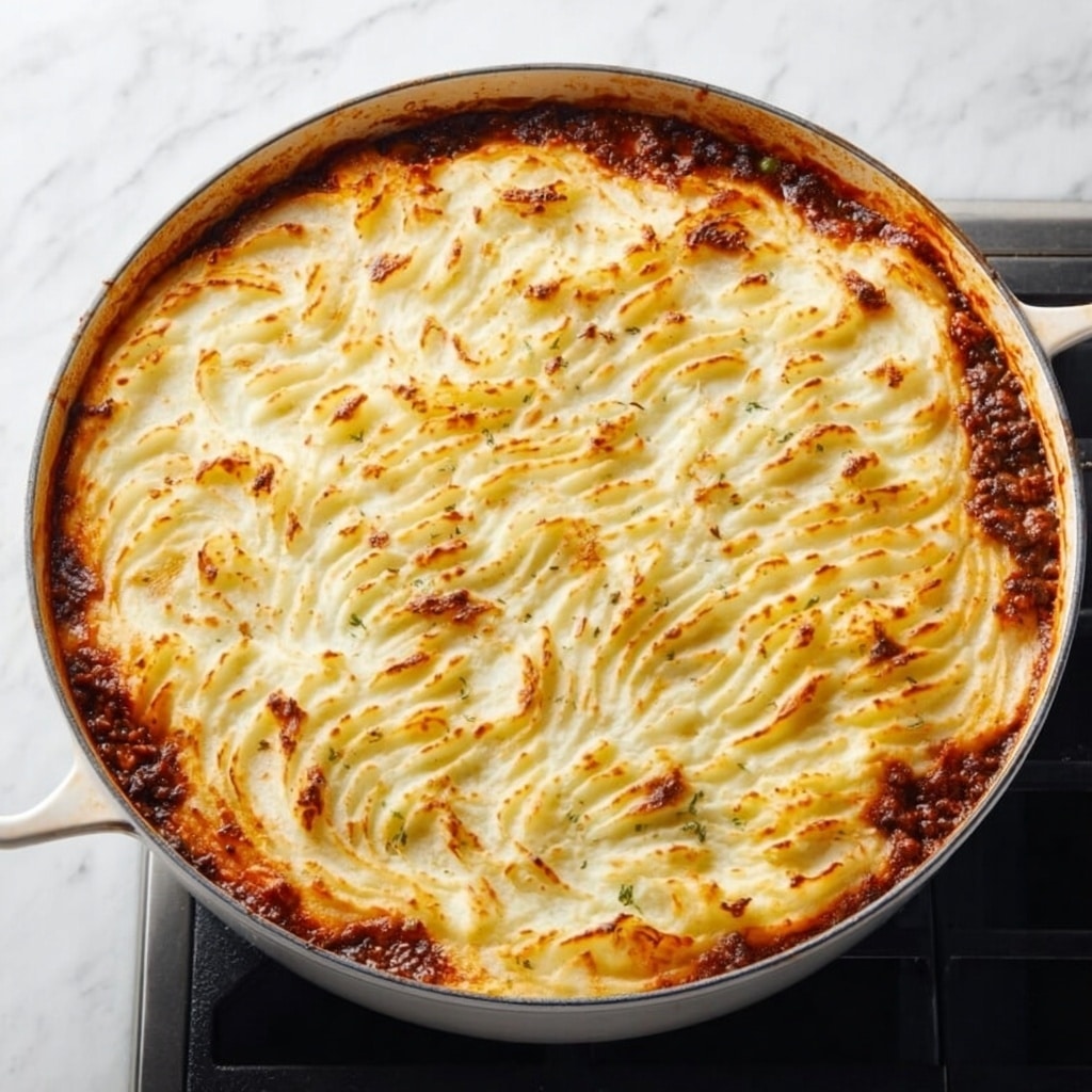 Classic Shepherd’s Pie with Savory Beef and Mashed Potatoes Recipe