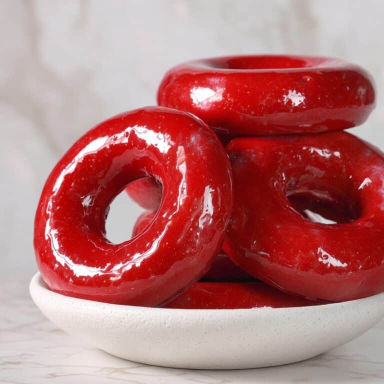 Old-Fashioned Red Cinnamon Apple Rings Recipe