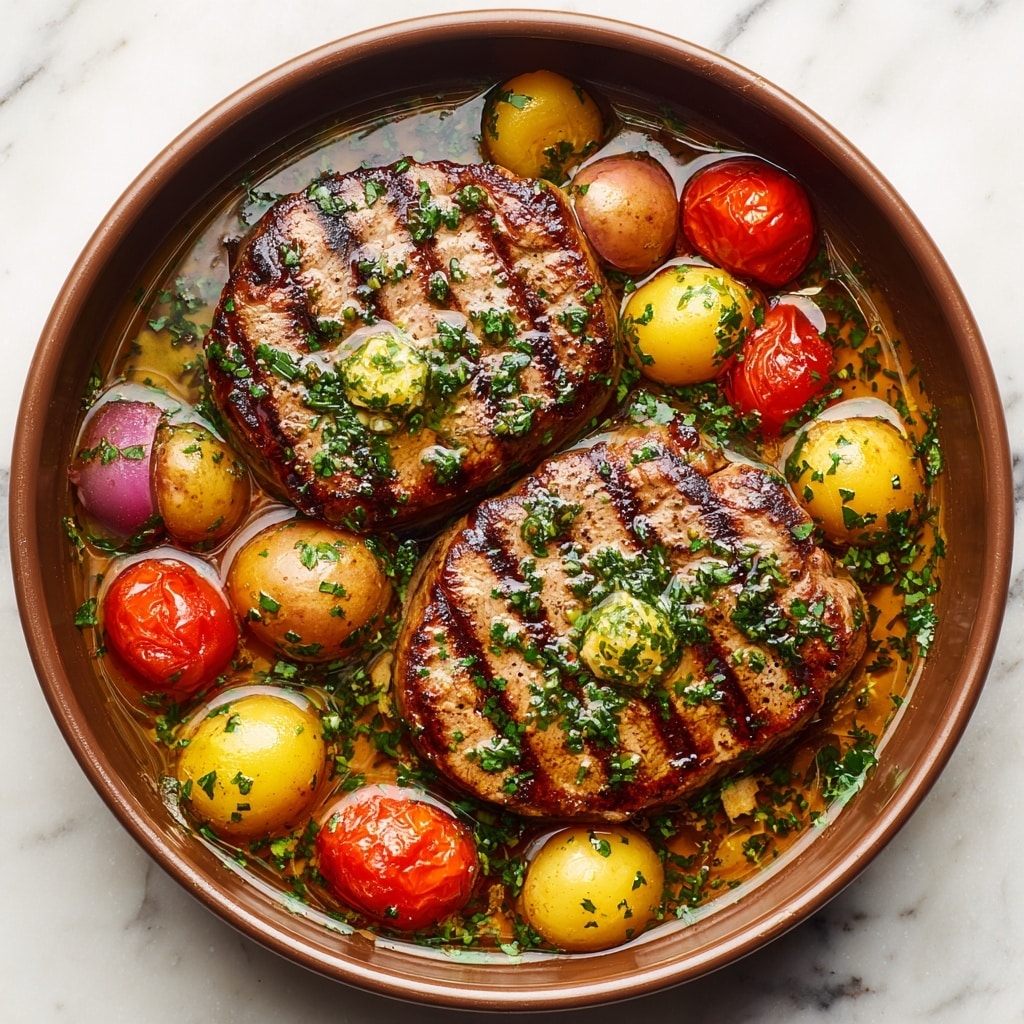 Grilled Steak and Potato Foil Packs Recipe - Recipe Image