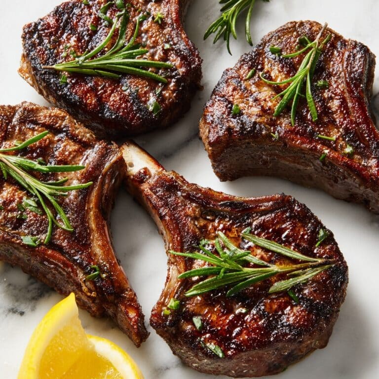 Rosemary Lamb Chops Recipe