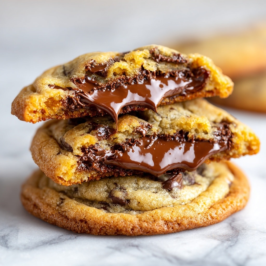 Nutella-Stuffed Chocolate Chip Cookies Recipe