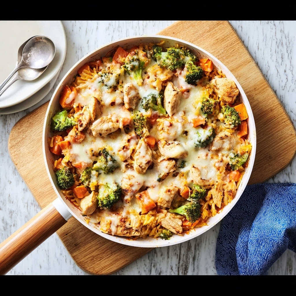 One-Pot Chicken and Vegetable Skillet Recipe - Recipe Image