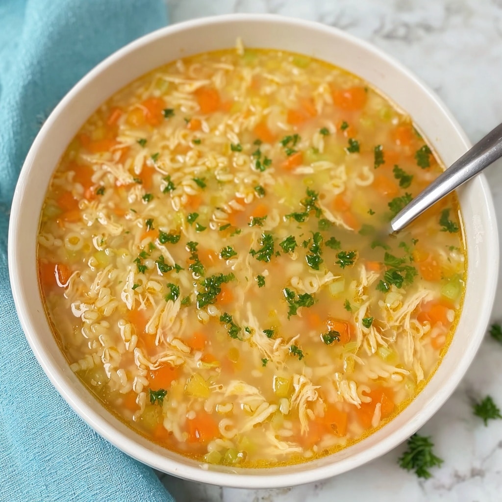 Cozy Chicken Pastina Soup for Cold Days Recipe - Recipe Image