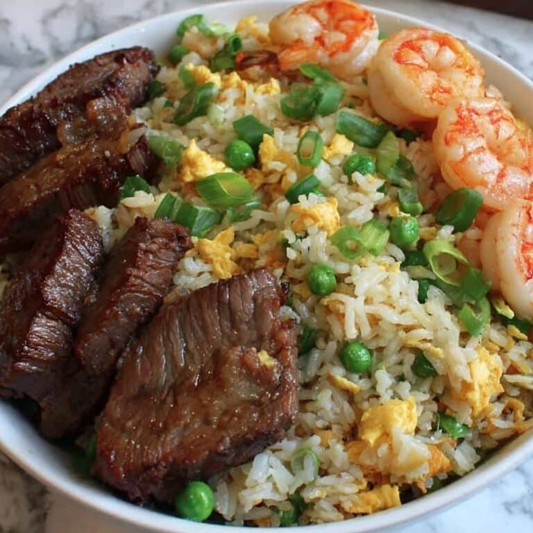 Shrimp and Steak Fried Rice Recipe