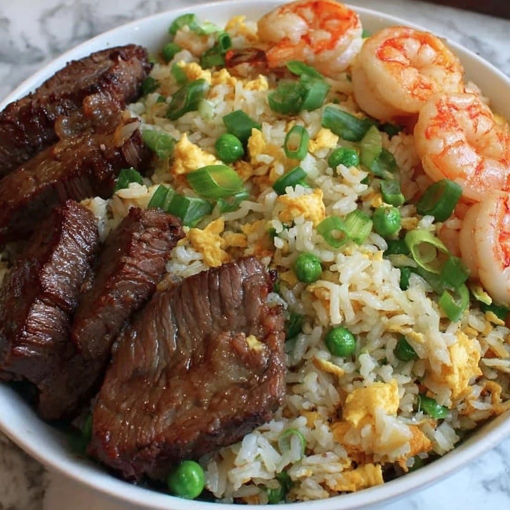 Shrimp and Steak Fried Rice Recipe