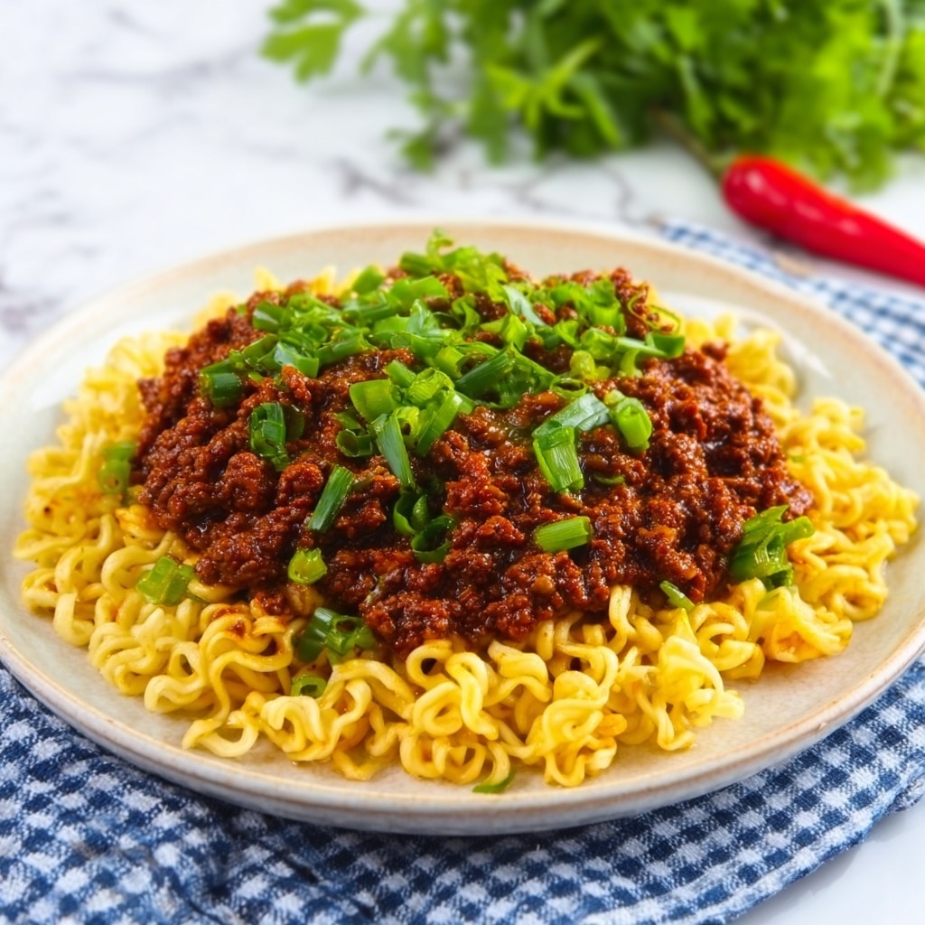 Taco Ramen Bowl: A Fusion of Flavors Recipe - Recipe Image