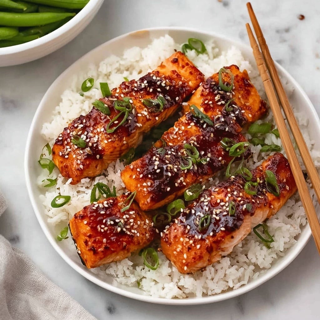 Honey Garlic Salmon Bites Recipe - Recipe Image