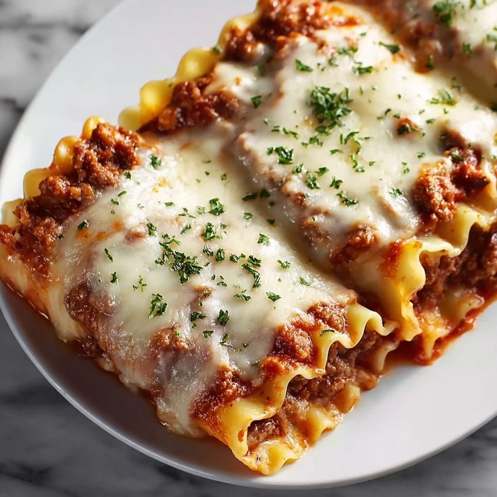 The Best Lasagna Roll Ups Recipe - Recipe Image