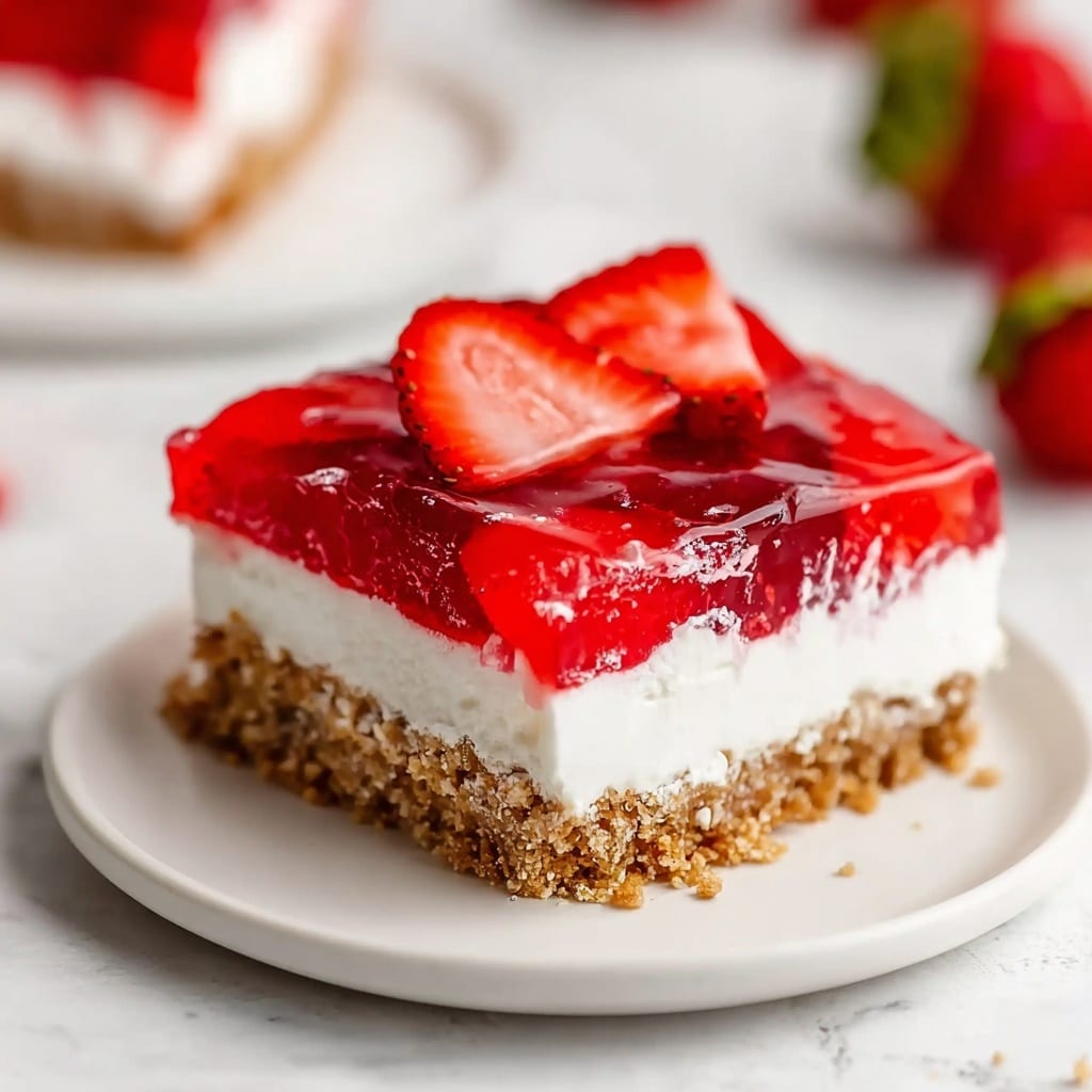 Strawberry Pretzel Salad Recipe - Recipe Image