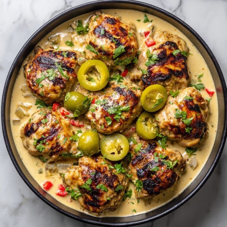 Creamy Pepperoncini Chicken Skillet Recipe