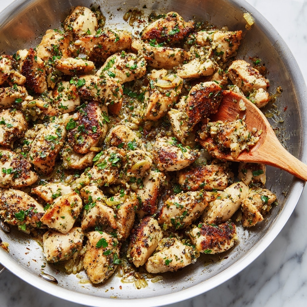 Garlic Butter Chicken Bites Recipe