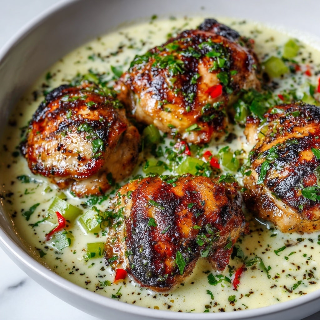 Creamy Pepperoncini Chicken Skillet Recipe