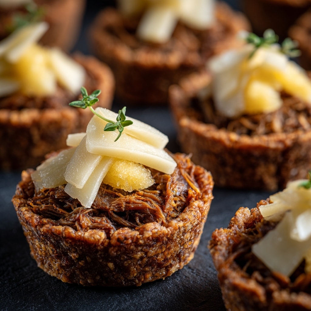 Mini Roasted Beef and Gruyère Savory Tarts Recipe