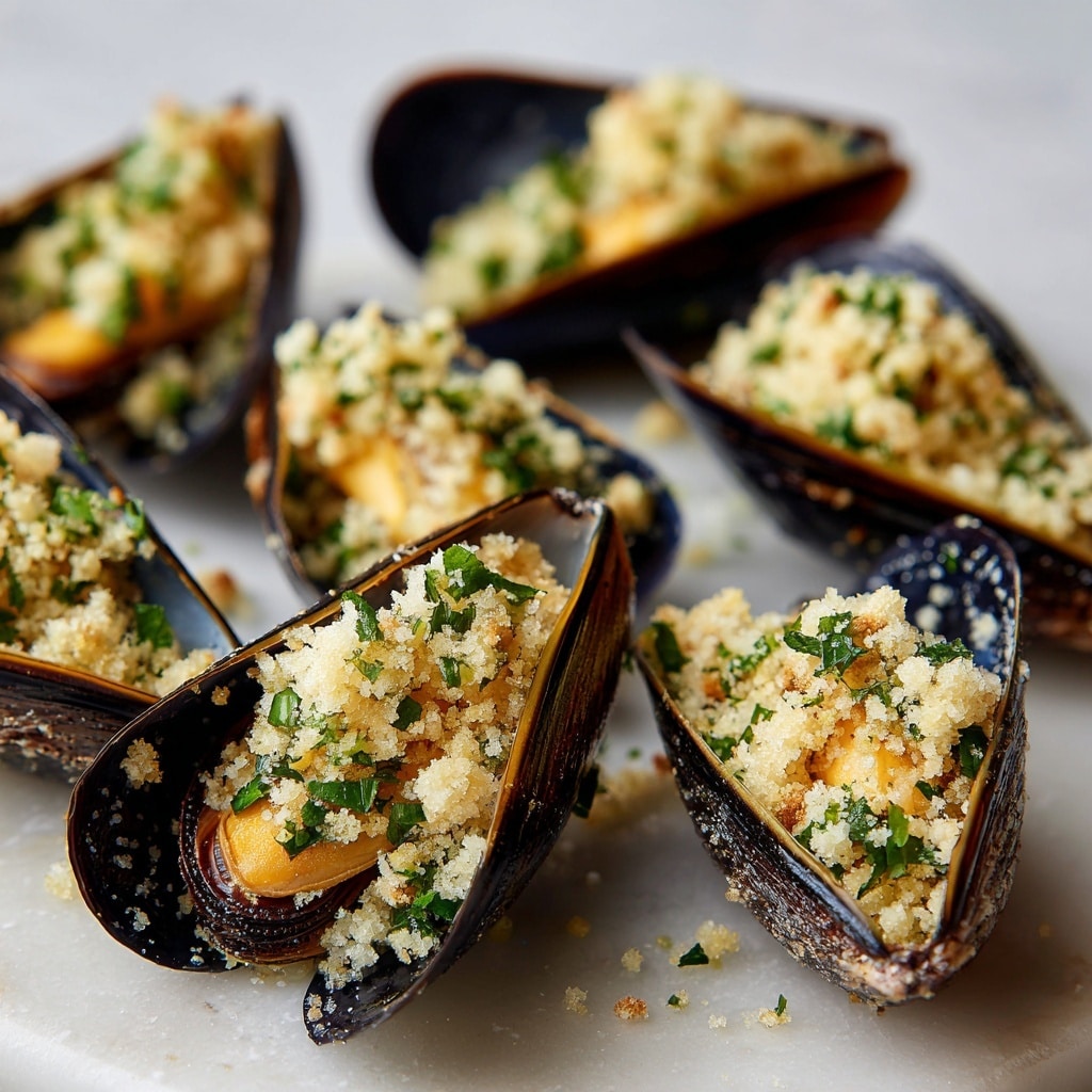 Corsican Stuffed Mussels Recipe