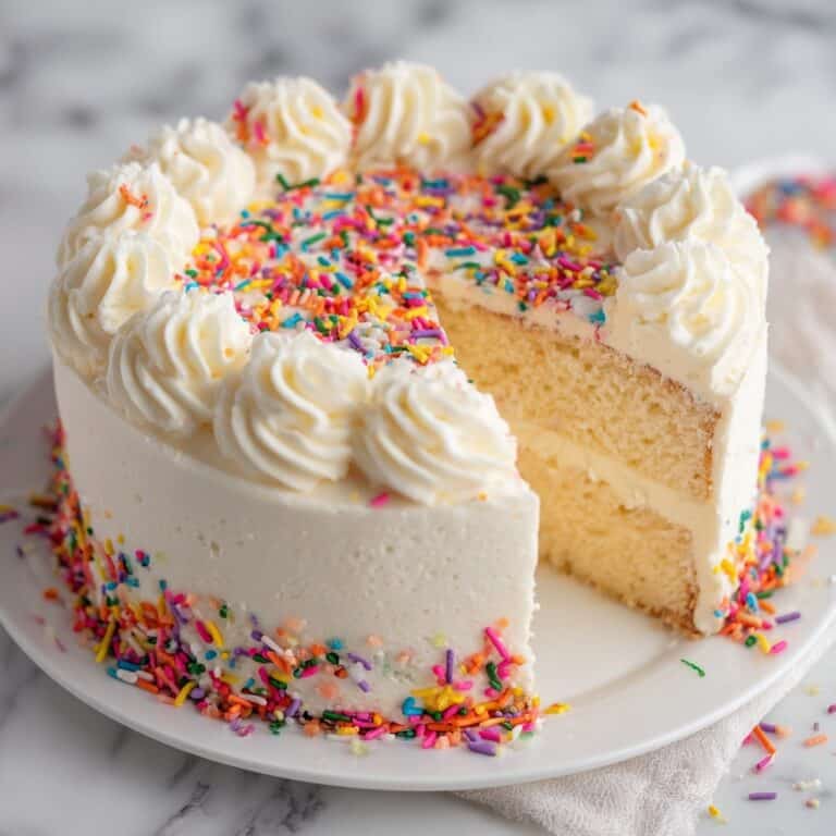 Homemade Vanilla Cake Recipe