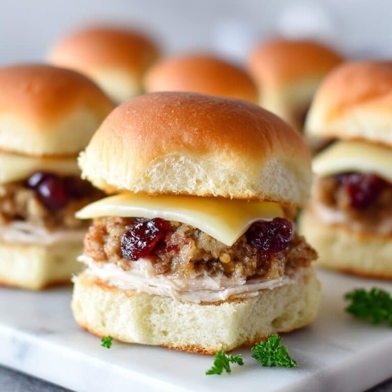 Thanksgiving Turkey Sliders Recipe