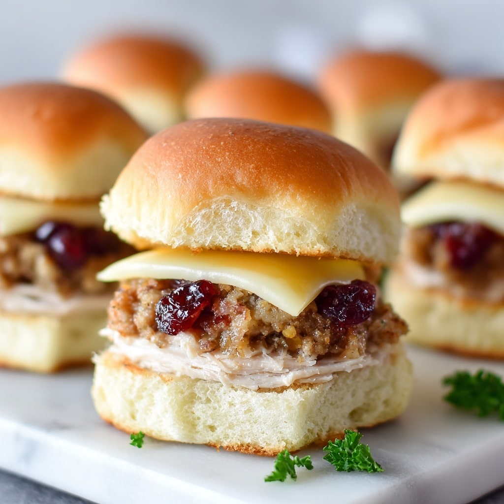 Thanksgiving Turkey Sliders Recipe
