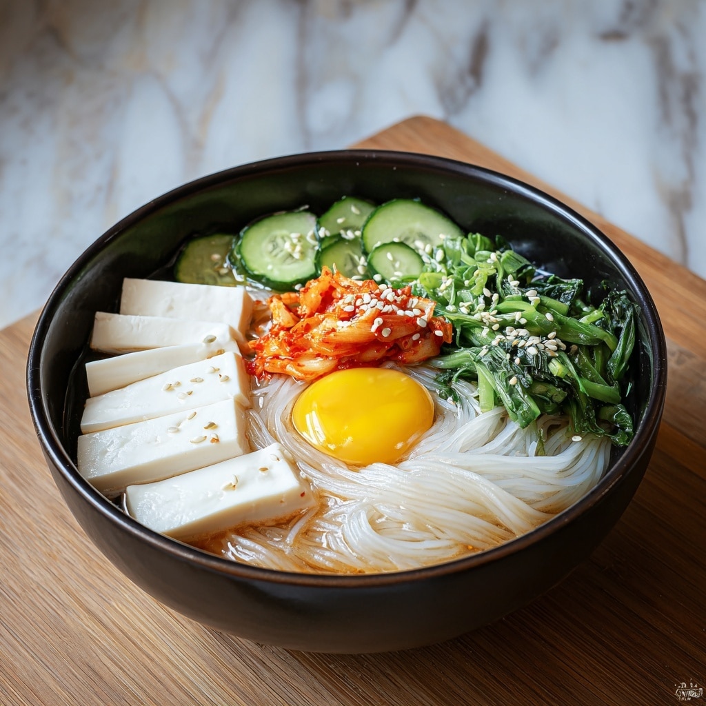 Naengmyeon (Korean Cold Noodles) Recipe - Recipe Image