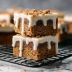Chewy Gingerbread Cookie Bars Recipe