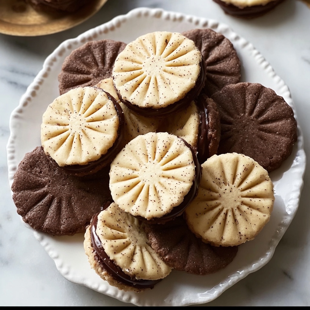 Espresso Shortbread Cookies Recipe - Recipe Image