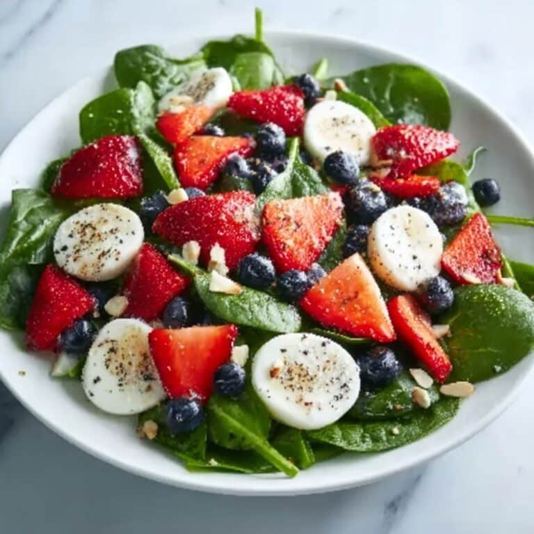 Strawberry and Spinach Salad with Poppy Seed Dressing Recipe