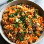 Steak & Queso Rice: A Tex-Mex Fiesta at Home Recipe