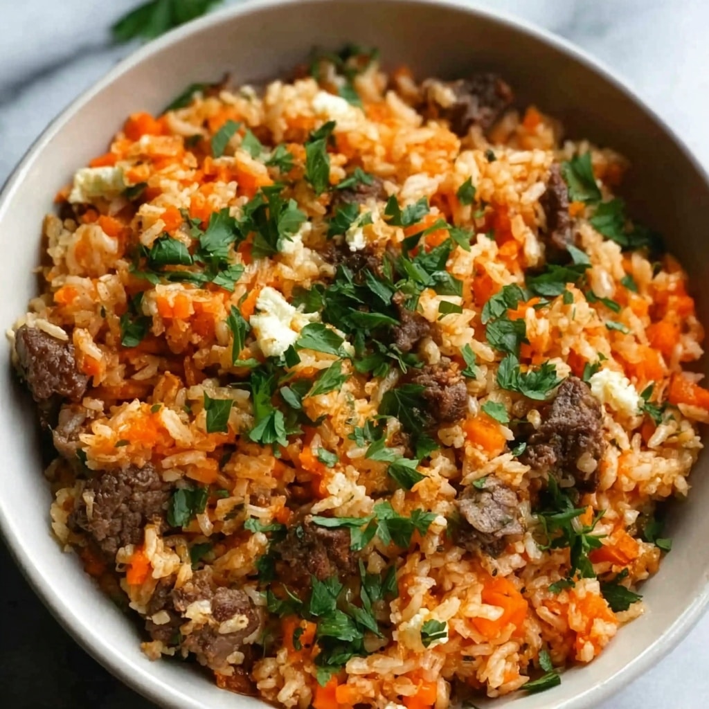 Steak & Queso Rice: A Tex-Mex Fiesta at Home Recipe