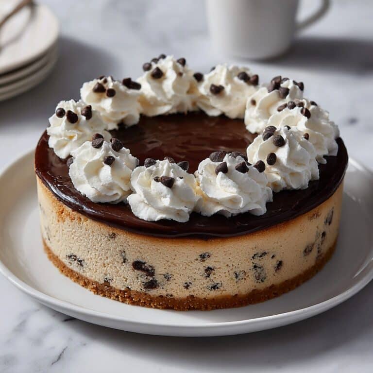 Chocolate Chip Cookie Dough Ice Cream Cake Recipe