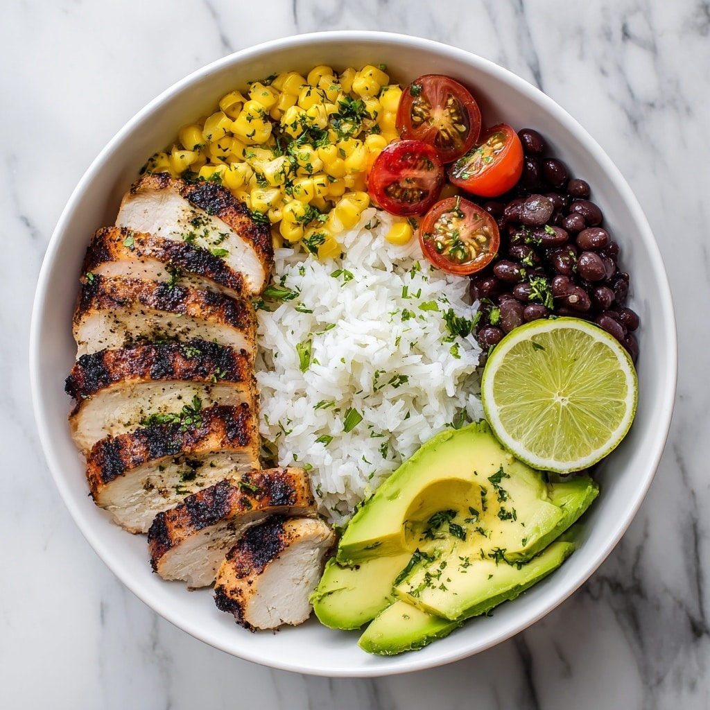 Honey Chipotle Chicken Rice Bowls Recipe - Recipe Image