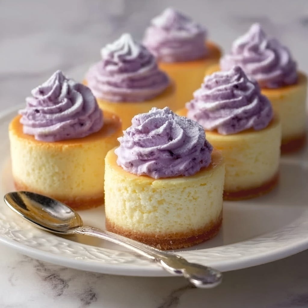 Japanese Mini Cotton Cheesecake Recipe - Recipe Image