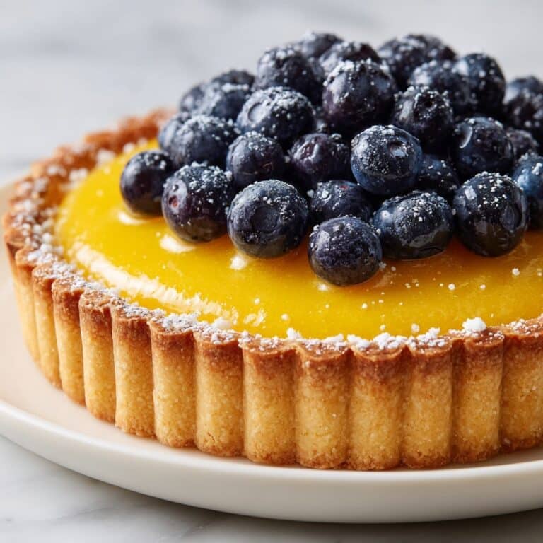 Blueberry Lemon Curd Tart Recipe