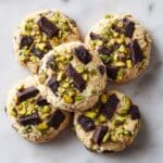 Pistachio Cream Chocolate Chip Cookies Recipe
