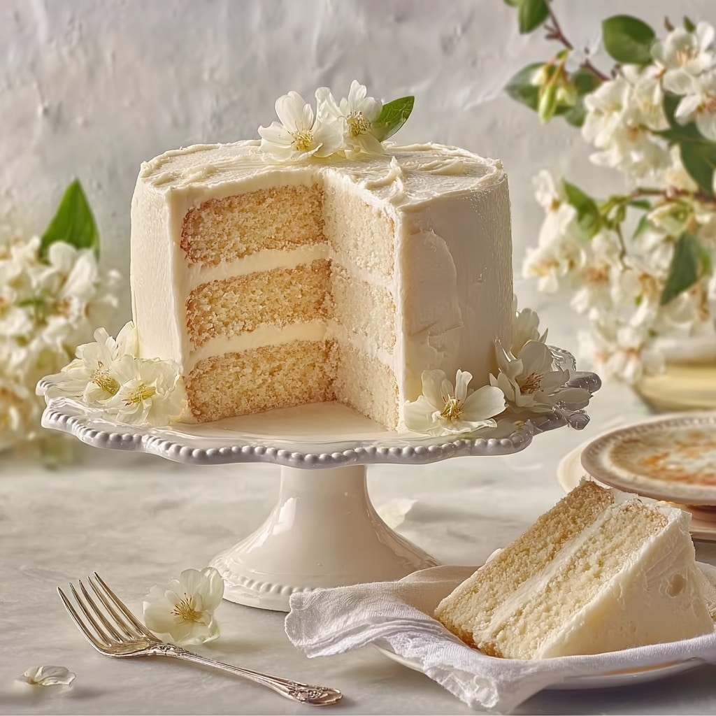 Easy Vanilla Pound Cake Recipe - Recipe Image