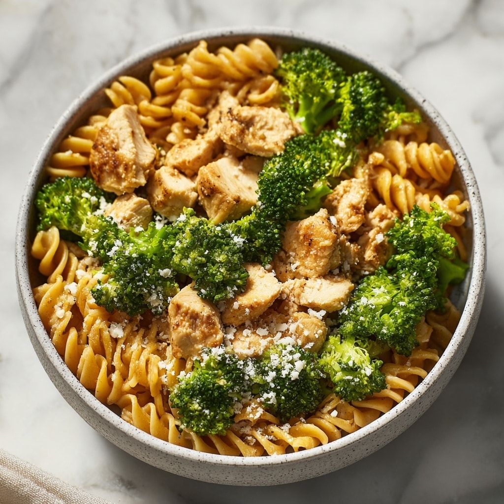 Creamy Chicken and Broccoli Pasta Recipe - Recipe Image