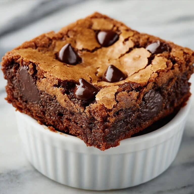 Brookie For One Recipe