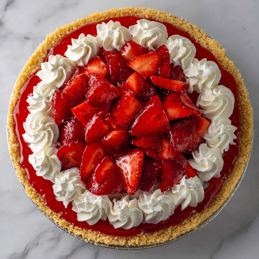Strawberry Icebox Pie Recipe - Recipe Image