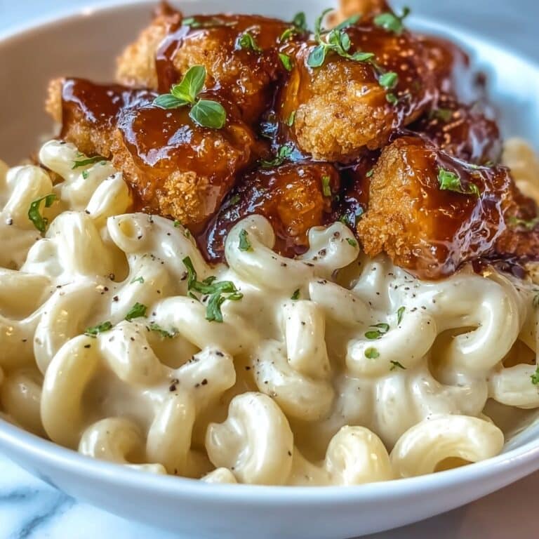 Honey Pepper Chicken Mac and Cheese Recipe
