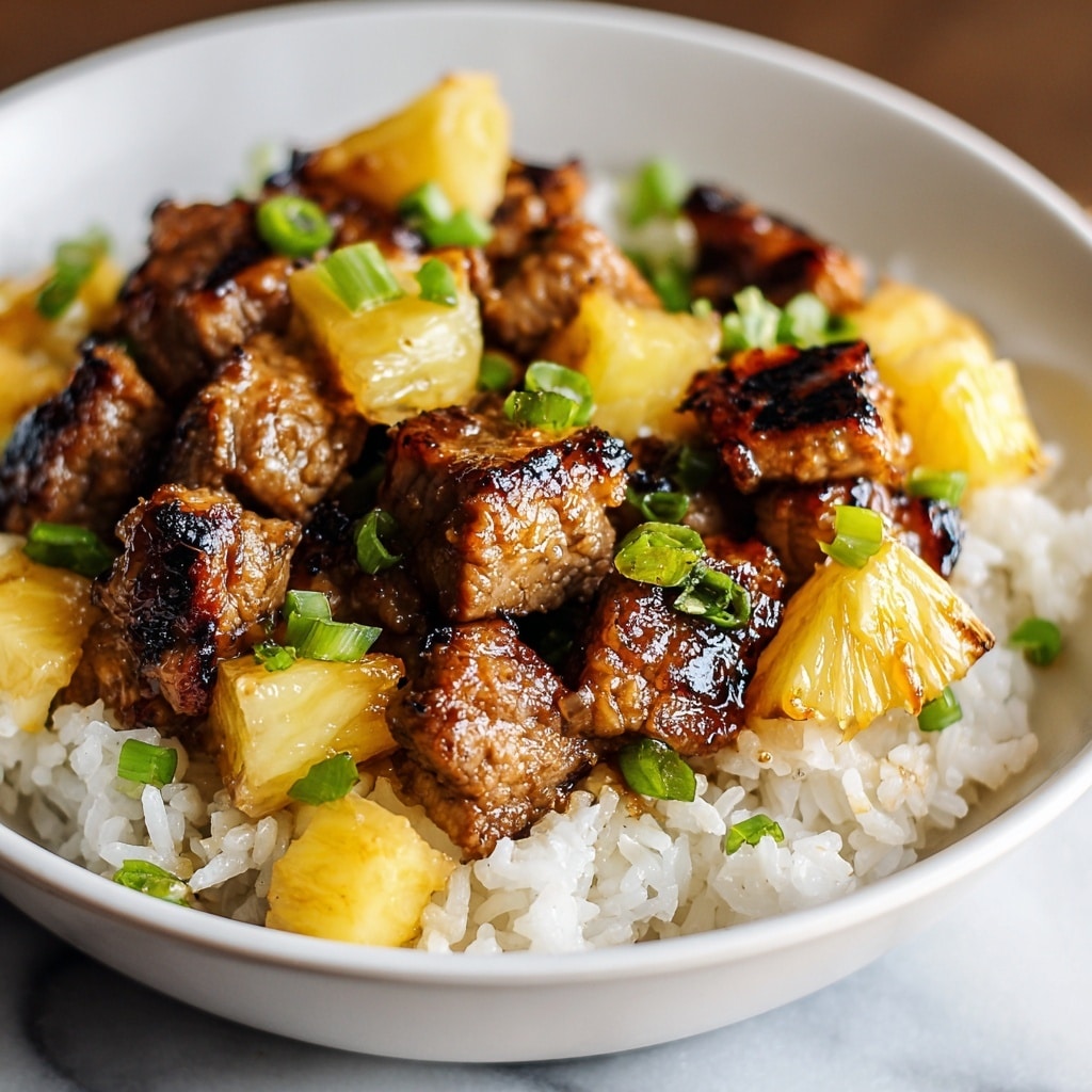 Tropical Pineapple Chicken & Rice Delight: A Flavorful Island-Inspired Meal Recipe