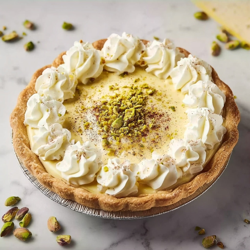 Pistachio Cream Pie Recipe - Recipe Image