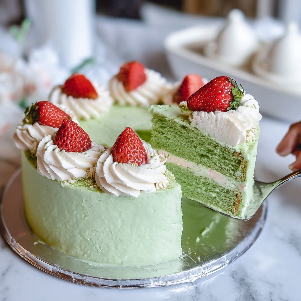 Matcha Tres Leches Cake Recipe - Recipe Image